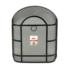 De Vielle Heavy Duty Fire Black Dome Fireguard - 21"