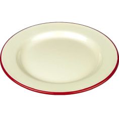 Nimbus Dinner Plate 20cm - With Red Trim