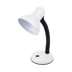 Kingavon White Desk Lamp With Integrated LED Bulb