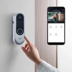 Ener-J Slim Wireless Video Door Bell With 2 Way Audio