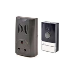 16 Melody Plug-in Receiver Wireless Doorbell - 100m Range