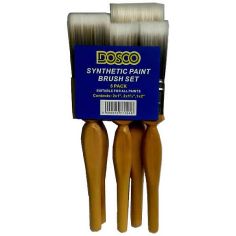 Dosco Synthetic Paint Brush Set - 5 Pack