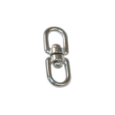 Double Swivel Eye - Steel Nickel plated 4.5 mm x 60 mm