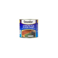 Douglas Concrete & Floor Paint - Mid Grey Gloss Finish 500ml