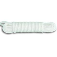 Halyards White Polypropylene Rope 5mm x 10m