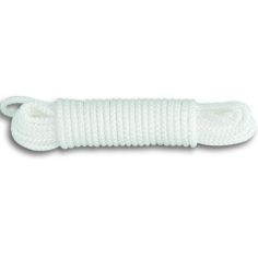 Halyards White Polypropylene Rope 4mm x 10m