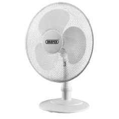 Draper 16"/400mm 230V Desk Fan - 45W