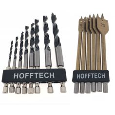 Wood Drill Bit Set - 14 pieces 