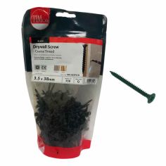 Timco 3.5 x 38mm Black Coarse Drywall Screws - Pack of 350