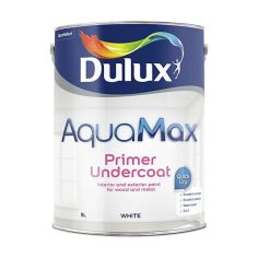Dulux Aquamax White Metal & wood Primer & undercoat 5L