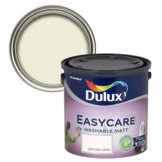 Dulux Easycare Flat matt Emulsion paint 2.5L - Jasmine white