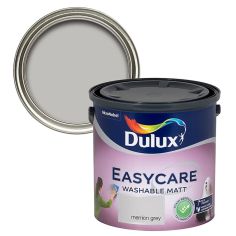 Dulux Easycare Flat matt Emulsion paint 2.5L - Merrion grey 