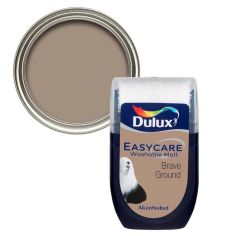 Dulux Easycare Flat matt Emulsion paint 30ml - Brave Ground