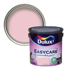 Dulux Easycare Matt Emulsion paint 2.5L - Pretty Pink