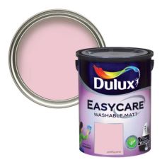 Dulux Easycare Matt Emulsion paint 5L - Pretty Pink