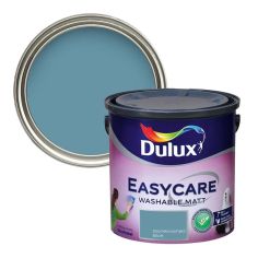 Dulux Easycare Matt Wall paint 2.5L - Stonewashed Blue