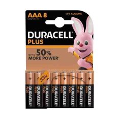 Duracell Plus Battery Size AAA - Card of 8