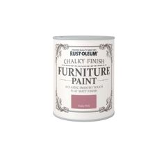 Rust-Oleum Chalky Finish Furniture Paint Dusky Pink 750ml