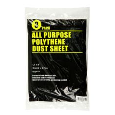 Dust Sheet - Pack of 3