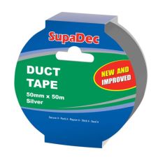 Duct Tape 50mm x 50m Roll Silver