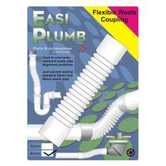 Easi Plumb Flexible Waste Coupling - 40mm