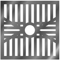 Easi Plumb Spare Plastic Gulley Grid - 6x6