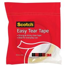 25mm Scotch Easy Tear Tape - 50m
