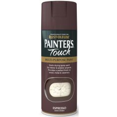 Rust-Oleum Painters Touch Spray Paint - Espresso Satin 400ml