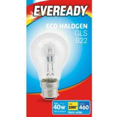 Eveready Eco GLS B22 Clear BC 33w