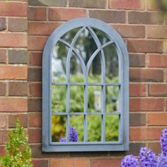 Eden Home & Garden Mirror - Slate