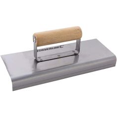 Silverline Cement Edging Trowel - With Wooden Handle