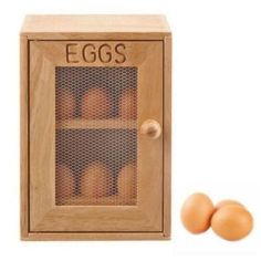 Wooden Egg Cabinet 
