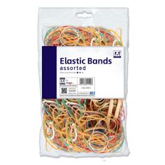 Assorted Elastic Bands - 60g Pack