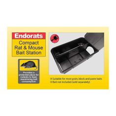 Endorats Compact Rat & Mouse Bait Station