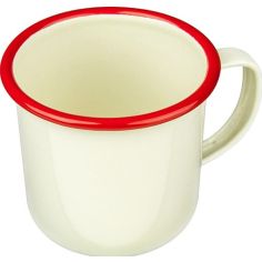 Red Enamel Mug - 8cm 