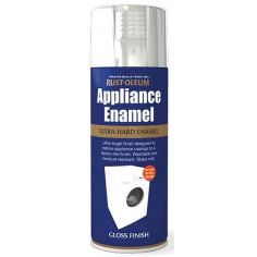 Rust-Oleum Appliance Enamel Stainless Steel Gloss Spray Paint - 400ml
