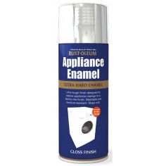 Rust-Oleum Appliance Enamel Stainless Steel Gloss Spray Paint - 400ml  