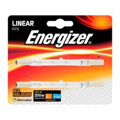 Energizer Linear R7s Halogen Dimmable Twin Pack Lightbulbs