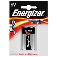 Energizer® Alkaline Power 6LR61 9V Battery