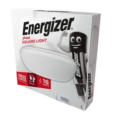 Energizer 16W Led Ip44 IndoorOutdoor Square Light 1200 Lumens
