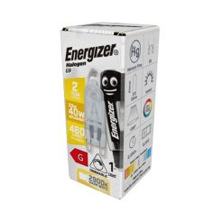 Energizer 33W G9 Clear Halogen Capsule Light Bulb