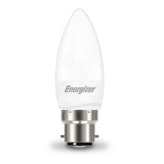 Energizer 5.9W LED Opal Candle Bayonet Cap B22 / BC Light Bulb