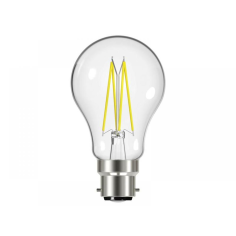 Energizer 6W Filament LED Clear GLS B22 Lightbulb