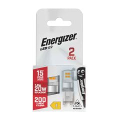 Energizer Led G9 1.8W (20W) 200Lm Daylight 6500K Twin Pack