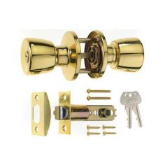 Era Entrance Lock Set Brass