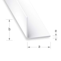 Equal Corner 35 mm x 35 mm - White - 1m Length