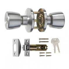 ERA Satin Entrance Lock Set