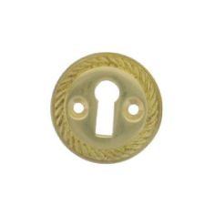 Georgian Brass Open Escutcheon