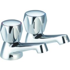 Europe/classic 1/2" Basin Taps Chrome