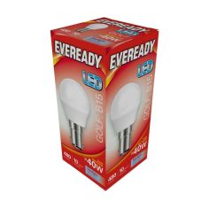 Eveready 6W LED Golf Daylight B15 Lightbulb